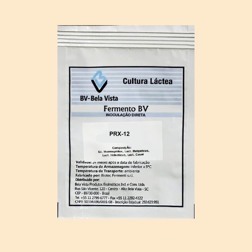 Fermento t&eacute;rm&oacute;filo  - 1 envelope para 10 litros de leite